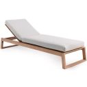 Bain de soleil en teck